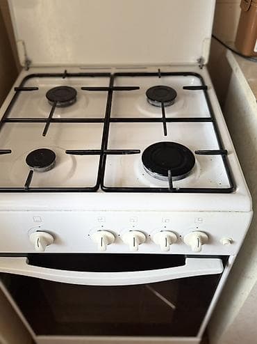 hozon neta u: Газовая плита BEKO, классическая белая - 4 газовые конфорки разного — 2