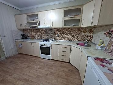 стол дастархан: Кухонный гарнитур угловой, светлый дуб/беж Из турецкого материала в — 3