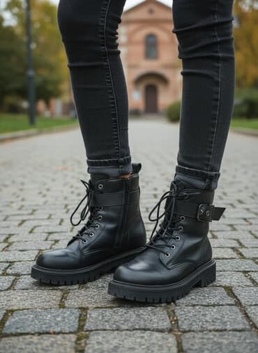 женская модельная обувь больших размеров: Продаю ботинки зимние — 1