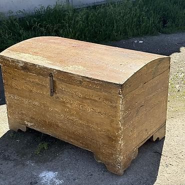 Сундук, Для белья, Дерево, цвет - Коричневый