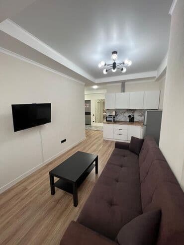 гостиница бишкек политех: 1 комната, Душевая кабина, Постельное белье, Кондиционер — 12