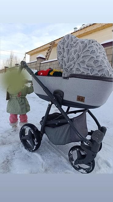 детская коляска гелевые колеса: Коляска, Другой бренд, Б/у, Самовывоз — 2