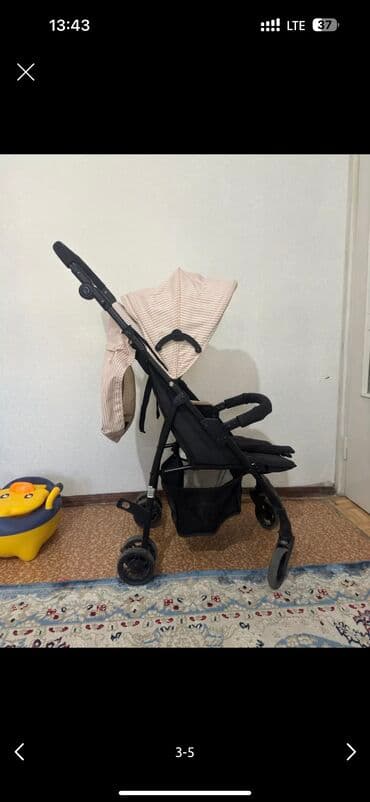 коляска детская цена бишкек: Коляска, цвет - Розовый, Б/у — 4