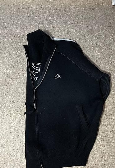 милицейская футболка: Кофта/толстовка на молнии Corteiz (CRTz) - Цвет: черный - Крой — 1