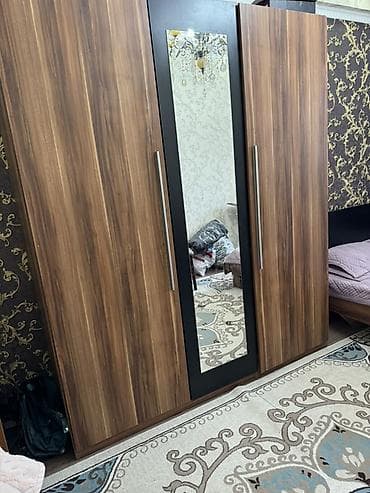 спальный гарнитур гарда: Спальный гарнитур в современном стиле (венге/орех с черными вставками) — 2