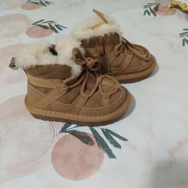 детские сапоги резиновые: Детские зимние ботинки-дутики полность натуралка!новые! - Теплый — 2