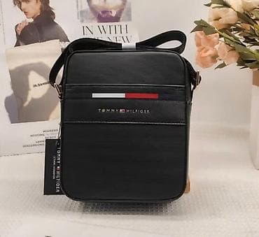 барсетки пума: Барсетка, Tommy Hilfiger, Материал: Экокожа, Застежка на молнии, Новый — 1