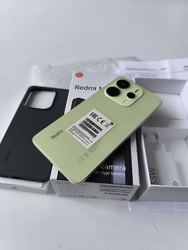 poco 6x pro: Redmi, Redmi Note 14, Новый, 256 ГБ, цвет - Зеленый, 2 SIM — 1