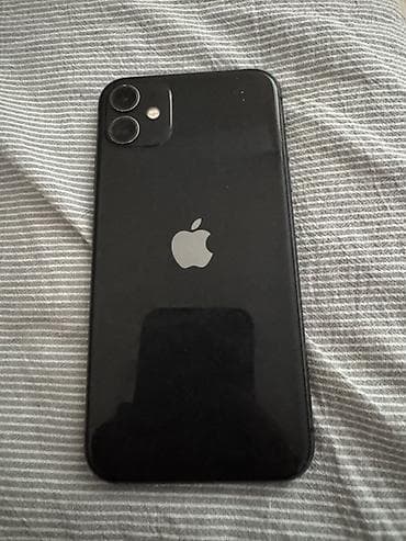 IPhone 11, Б/у, 64 ГБ, Черный, 82 %