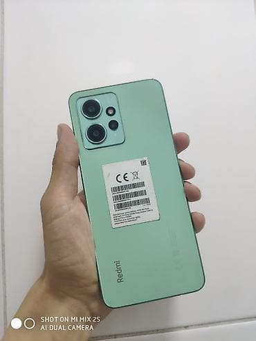 redmi a3: Redmi, Redmi Note 12, Б/у, 128 ГБ, цвет - Зеленый, 2 SIM — 5
