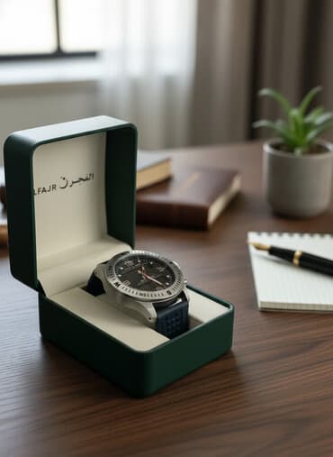 очки для зрения с солнцезащитными насадками: Мусульманские часы часы, Al-Fajr, Мужские, Новый — 1