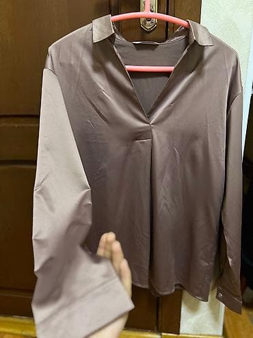 pull bear: Рубашка, Классическая модель, Оверсайз, Турция — 1