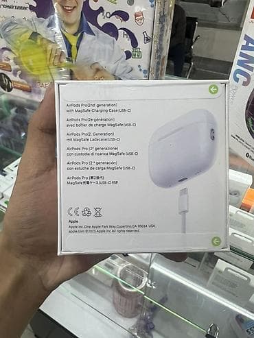 hyper x cloud: Беспроводные вакуумные наушники, Apple, Airpods Pro 3, Новый — 2