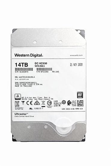 Настольные ПК и комплектующие: Накопитель для ПК, Новый, HDD, Более 5 ТБ, Для ПК — 1
