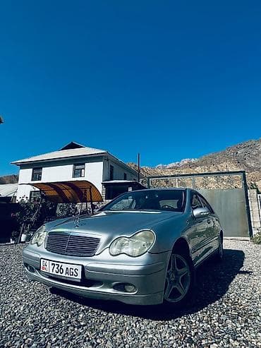 Транспорт: Mercedes-Benz C-Class: 2002 г., 2 л, Автомат, Бензин, Седан — 1
