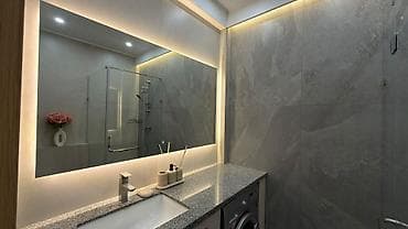 Недвижимость: 1 комната, 46 м², Элитка, Асанбай мкр Элитка, 10 этаж, Дизайнерский ремонт — 4