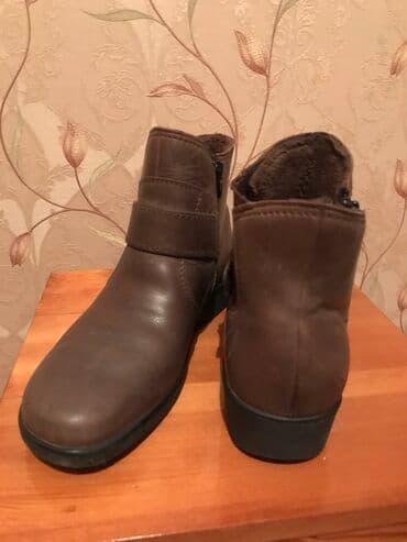 фирменная обувь из италии: Ботинки из натуральной кожи,произведено в Португалии,бренд — 1
