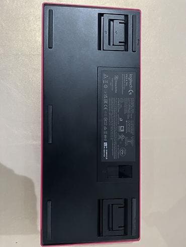 iphone x pro: Клавиатура, Logitech, Механическая, Проводное подключение, Размер: 80% — 1