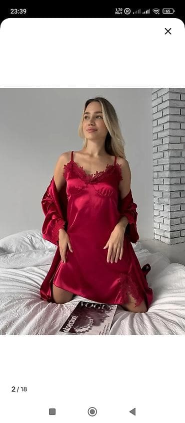 пижами: Женский комплект домашней одежды/пижама 5в-1, цена 1500 сом цвет — 3