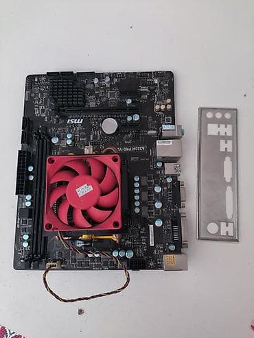 игровой ноутубк: Материнская плата для ПК, Б/у, MSI, AM4, Micro-ATX — 1