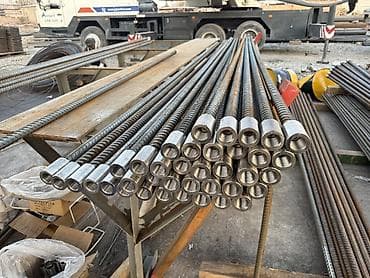 метал кругляк: Муфты для стыковки арматуры + оборудование для нарезки резьбы на — 1