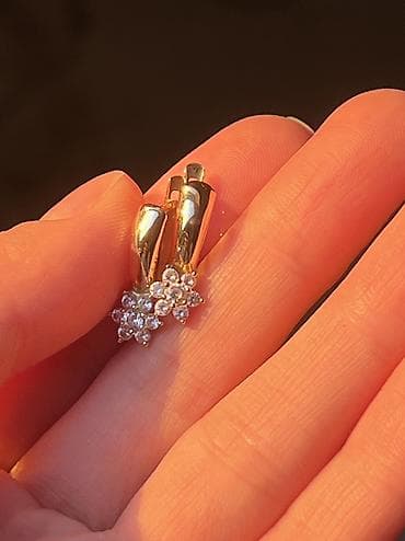 ✨ Серьги из итальянского золота 585 пробы ✨ Очень нежные и элегантные