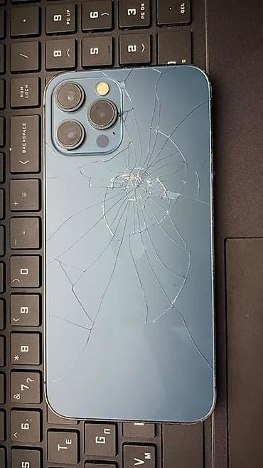 aiphone 12: IPhone 12 Pro Max, 128 ГБ, Pacific Blue, Чехол — 2