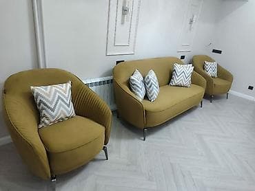 1 спальный диван: Прямой диван, Новый, Трехместный — 1