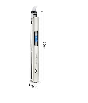 9 c: Утюжок для волос профессиональный RAF R.4003 Описание Электрическая — 3