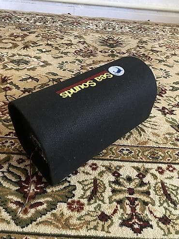 авто жпс: Сабвуферный активный корпус Sea Sounds (цилиндрический) - Тип — 3