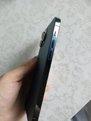 airpods pro 3 цена бишкек: IPhone 12 Pro, Колдонулган, 256 ГБ, Pacific Blue, Коргоочу айнек, Каптама, 82 % — 3