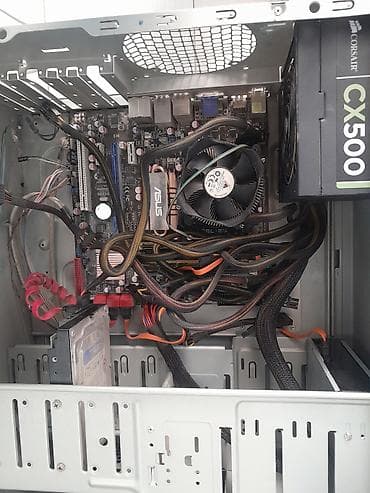 intel core i7: Два системных блока формата ATX. 1) Верхний — HP (черный корпус): - — 1