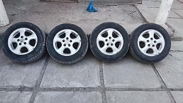 Колеса в сборе 195 / 65 / R 15, Зима, Б/у, Комплект, Легковые, Литые, отверстий - 5