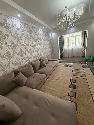 3 комнаты, 73 м², Асанбай мкр 105 серия, 5 этаж, Косметический ремонт