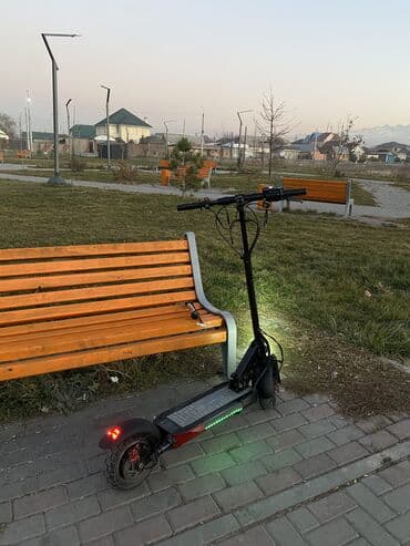 электросамокат трехколесный: Электросамокат, Kugoo, Б/у, Самовывоз — 12