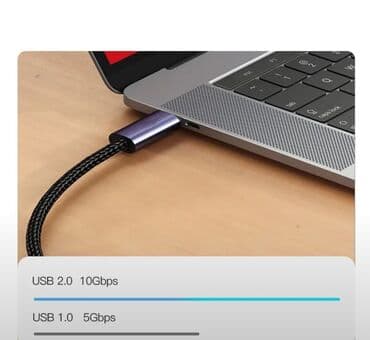 блоки питания для ноутбуков gateway: Плетеный кабель USB Type С к USB С 3,1 Gen2 10Gbs 140 Bt QC3.0 PD3.1 — 3