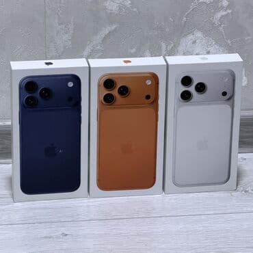 телефон масло: IPhone 17 Pro Max, Новый, 512 ГБ, Оранжевый, Коробка — 4