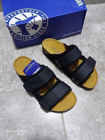 Босоножки, сандалии, шлепанцы: Мужские сандалии, 39, 39.5, 40, Birkenstock, Новый, цвет - Черный, Самовывоз — 2