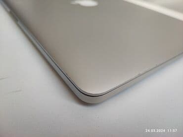 macbook на запчасти: Ноутбук, Apple, 16 ГБ ОЭТ, Intel Core i7, 15.4 ", Колдонулган, Жумуш, окуу үчүн, эс тутум SSD — 11