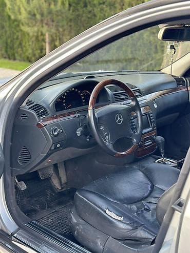 Транспорт: Mercedes-Benz S-Class: 2004 г., 3.7 л, Автомат, Бензин, Седан — 2