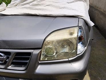 рамки на: Передняя левая фара Nissan 2004 г., Б/у, Оригинал, Япония — 1