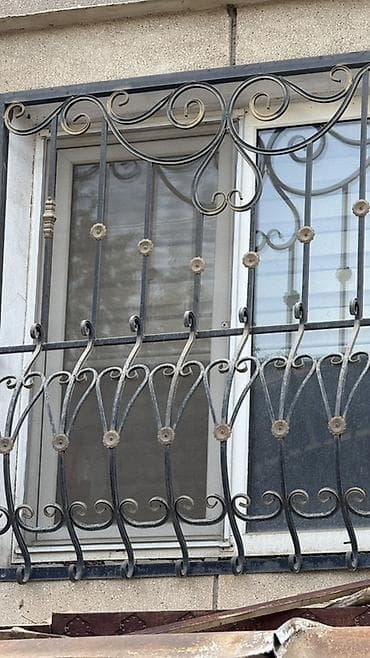 шлагбаум купить бишкек: Решетки для окон, Кованные, Готовые, Без установки — 3