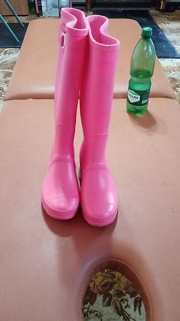 Угги: Резиновые сапоги, 35, 37, Новый, цвет - Синий, Бесплатная доставка — 5