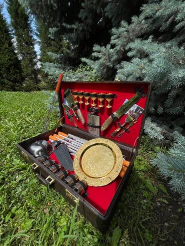 Дрова: Шашлычный люксовый набор в продаже и уже в Бишкеке! Кизлярские наборы — 8