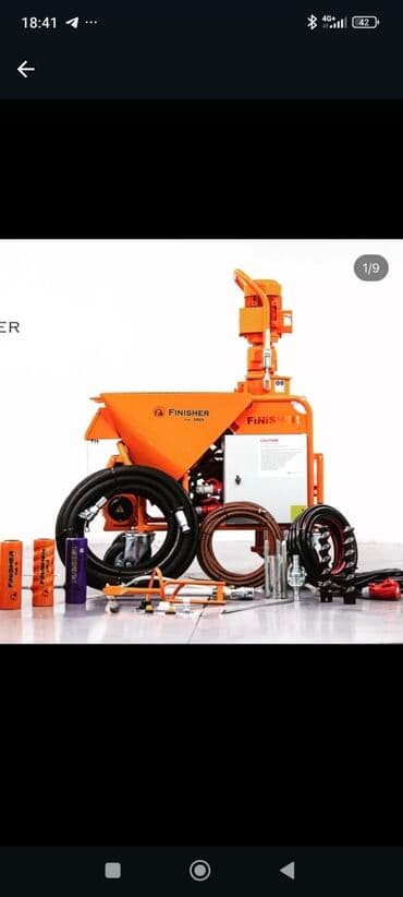 сушильный аппарат: Продается гипсовый штукатурочный аппарат. Производство Турция. Не разу — 2