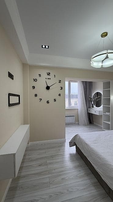 Батирлер: 2 бөлмө, 55 м², Асанбай мкр Элитка, 13 кабат, Жаңы ремонт — 5