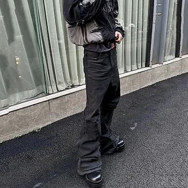 ички кийимдер: Waxed Jeans Клеш джинсы с эффектом воска. Unisex opium core 5′ 8′′ — 1