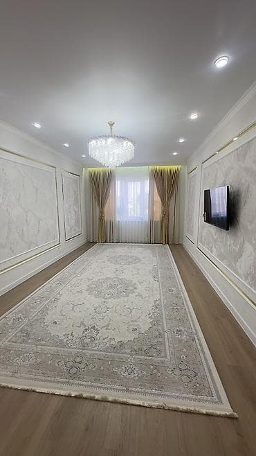 квартира в каракол: 2 комнаты, 74 м², Элитка, 3 этаж, Дизайнерский ремонт — 2