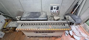 компрессор бу: Кромкооблицовочный станок без ЧПУ, Для деревообработки, Б/у — 1