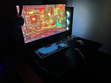 колонка с микрофоном для караоке: Компьютер, ОЗУ 16 ГБ, Игровой, Б/у, AMD Ryzen 5, NVIDIA GeForce RTX 4060 Ti, HDD + SSD — 2